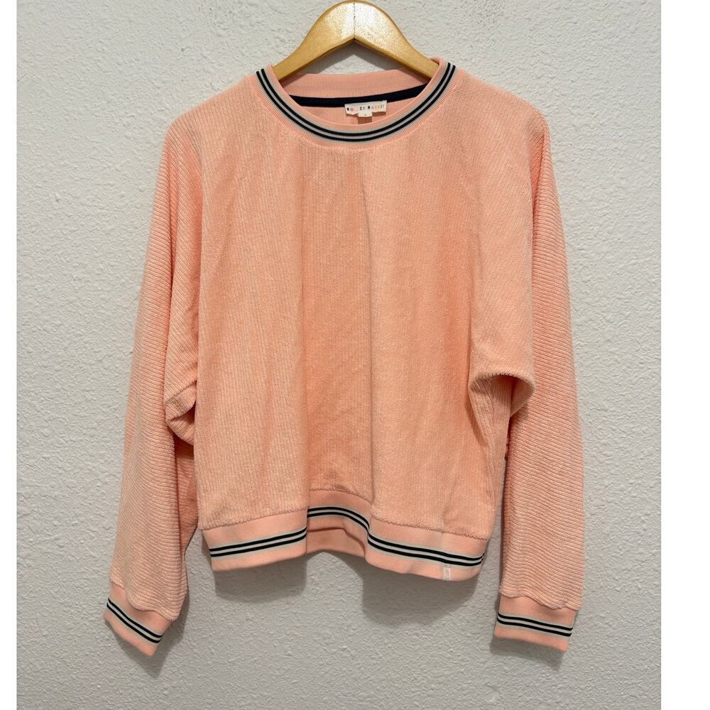 Roller Rabbit Emersyn Pullover Sweatshirt Cozy Peach